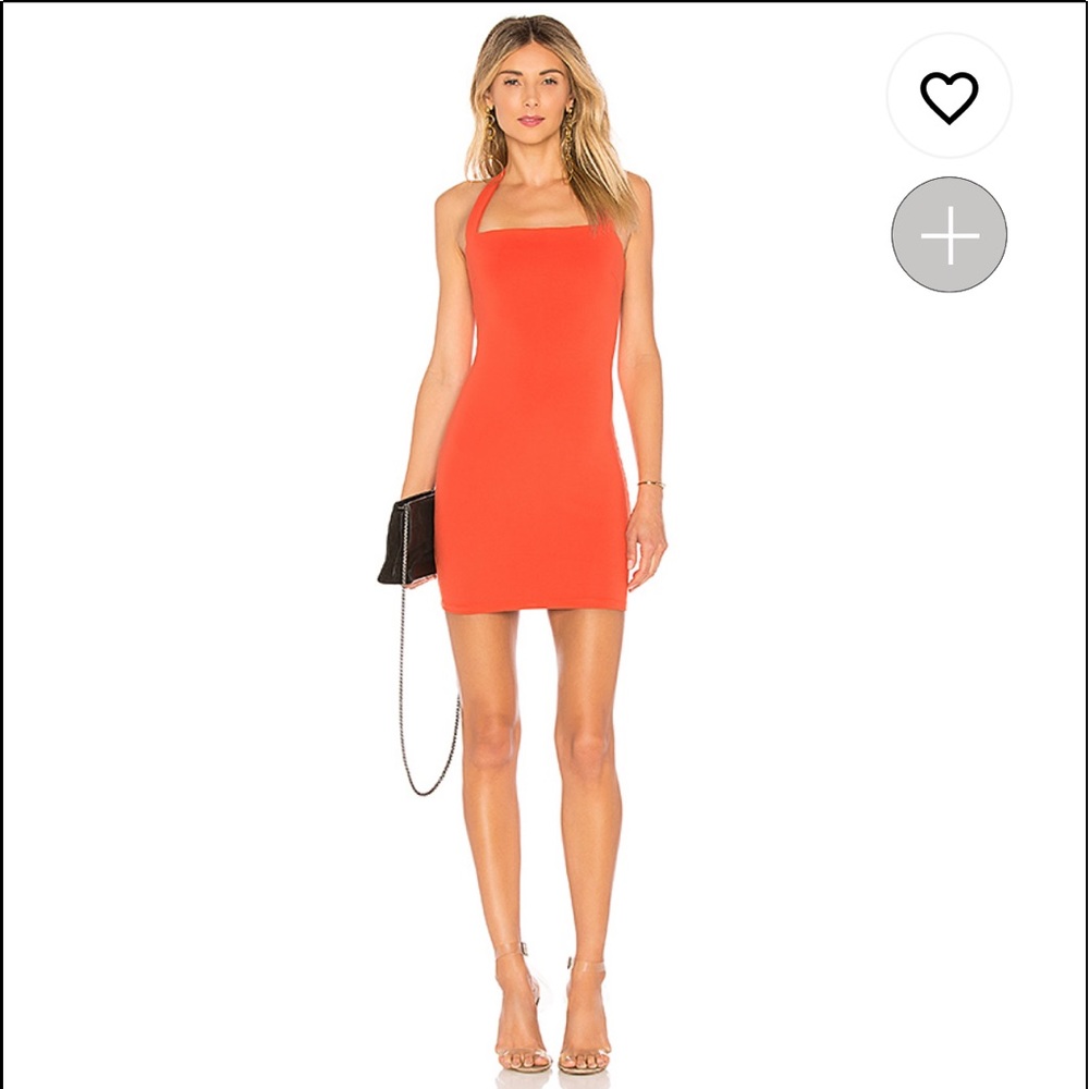 Superdown bodycon square neck mini dress sold out
